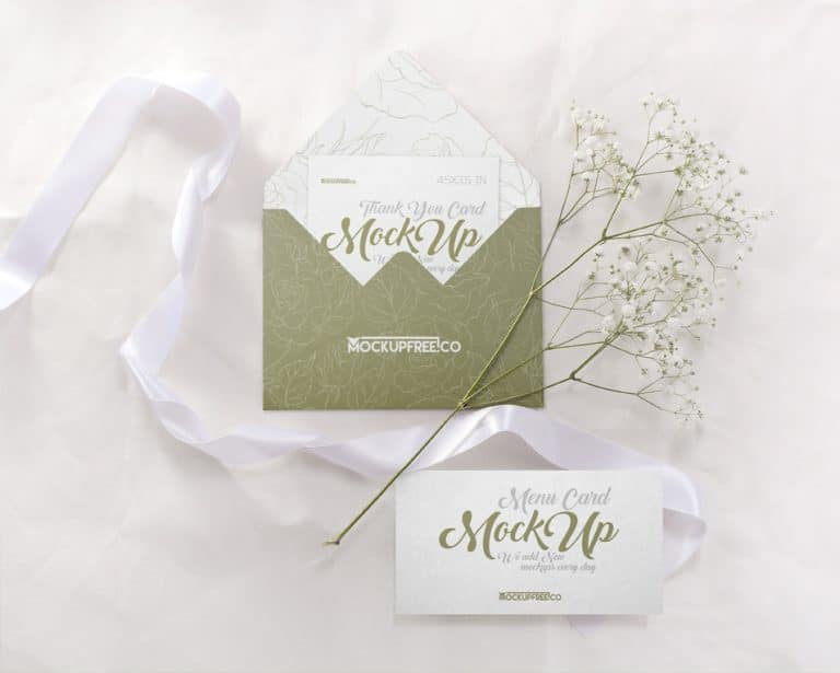 Download Wedding Invitation Free PSD Mockups » CSS Author