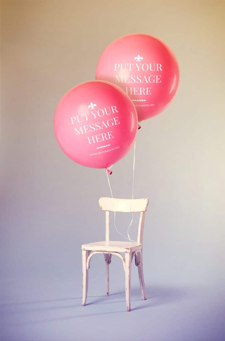 Download Balloon Mockup Free PSD » CSS Author