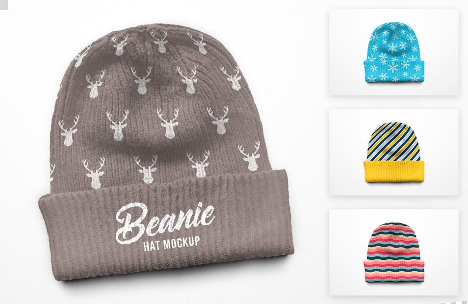 Download Beanie Winter Hat Mockup » CSS Author
