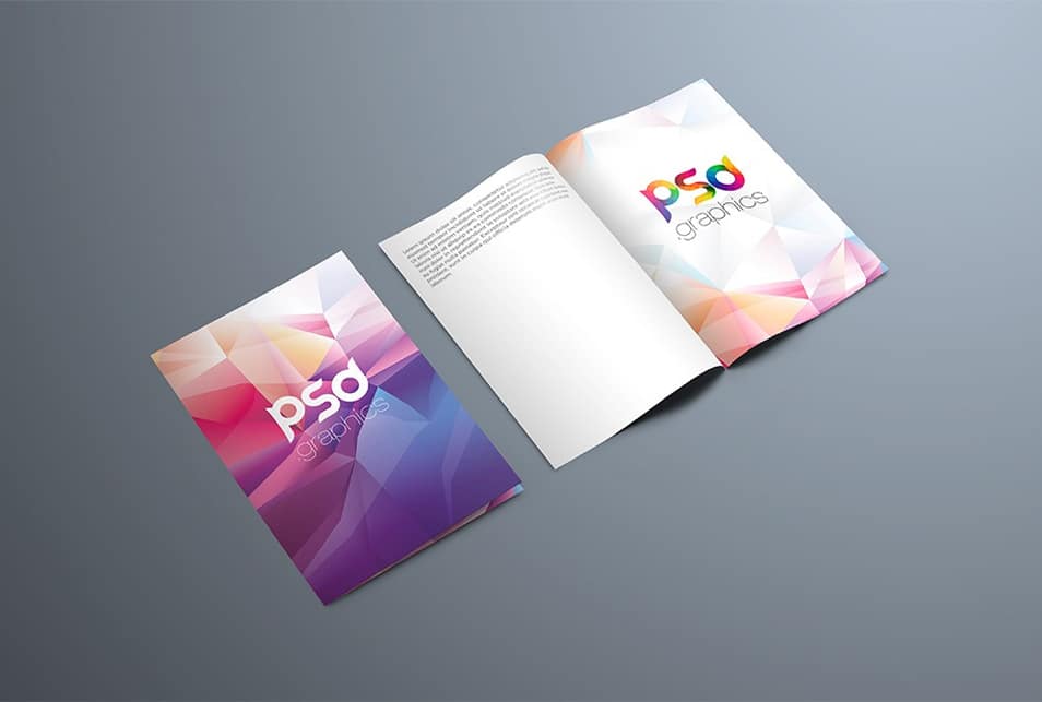Download Bi-Fold Brochure Mockup Template » CSS Author