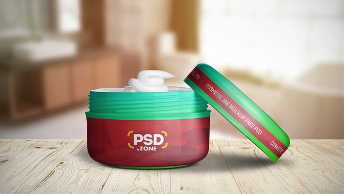 Download Cosmetic Plastic Jar Mockup PSD » CSS Author