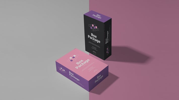 Download Free Box Package Mockup » CSS Author