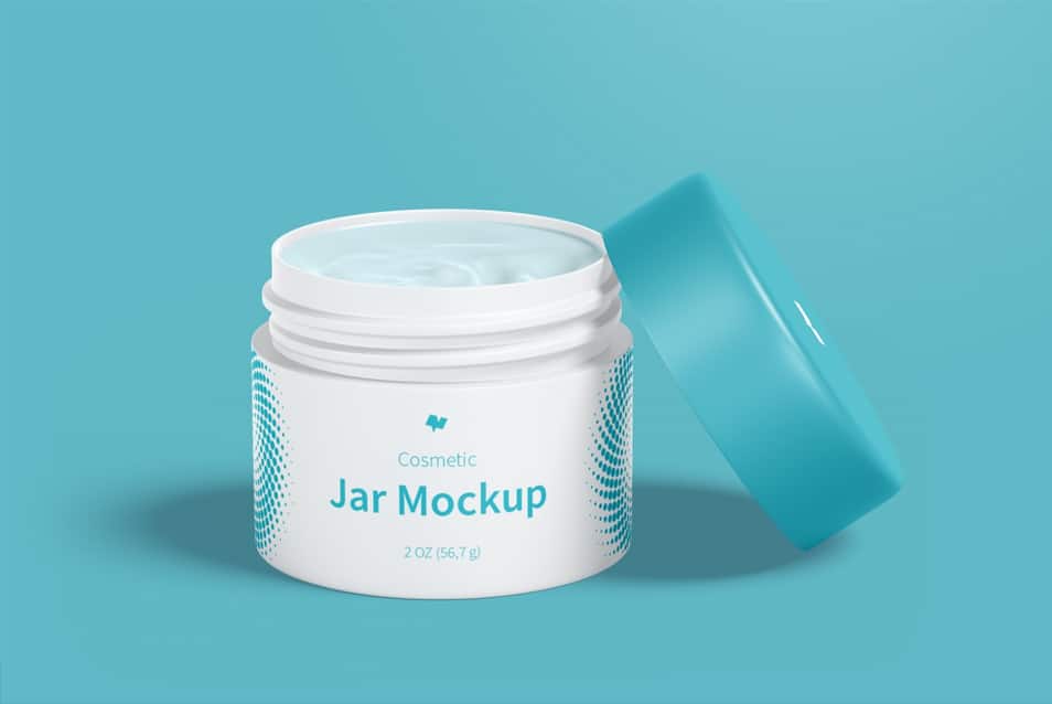 Free Cosmetic Jar Mockup » CSS Author