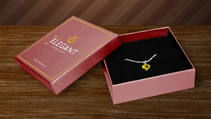 Download Free Jewelry Box Packaging Mockup PSD » CSS Author