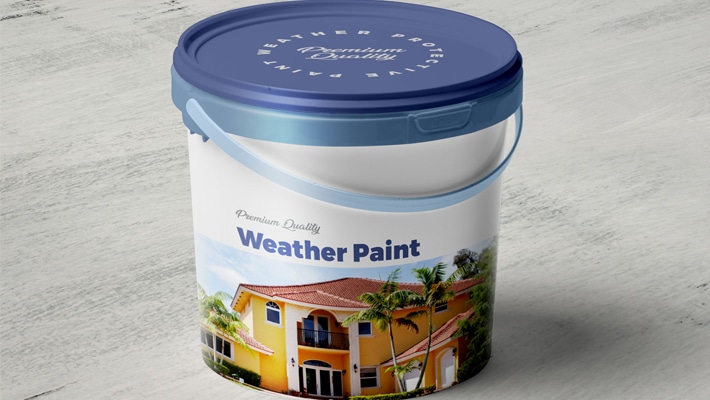 Download Free Paint Bucket Mockup PSD » CSS Author