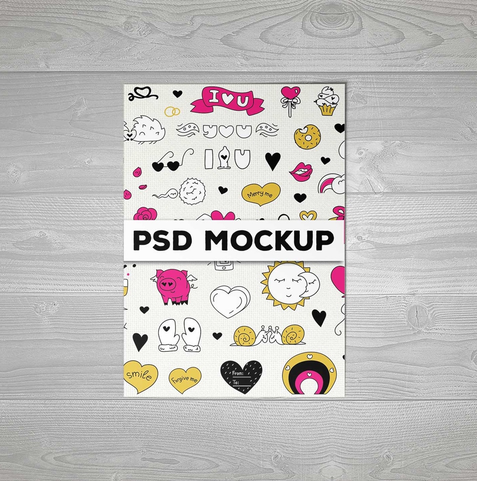 Download Free Plain Flyer PSD Mockup » CSS Author PSD Mockup Templates