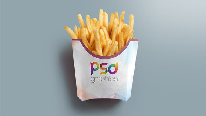 Download French Fries Packaging Mockup » CSS Author