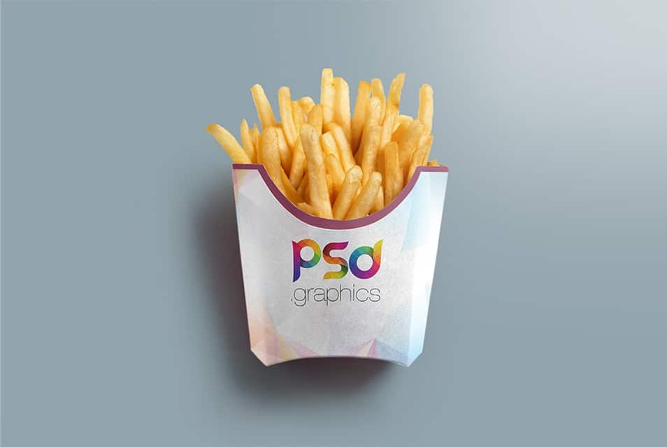 Download French Fries Packaging Mockup » CSS Author