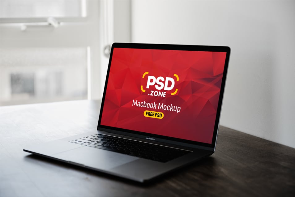 Download Gray Macbook Pro Mockup PSD » CSS Author