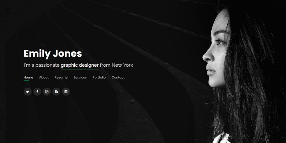 20+ Free HTML Resume Templates 2020 » CSS Author image.