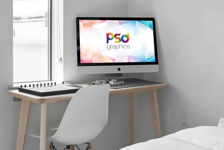 IMac On Desk Mockup Template » CSS Author