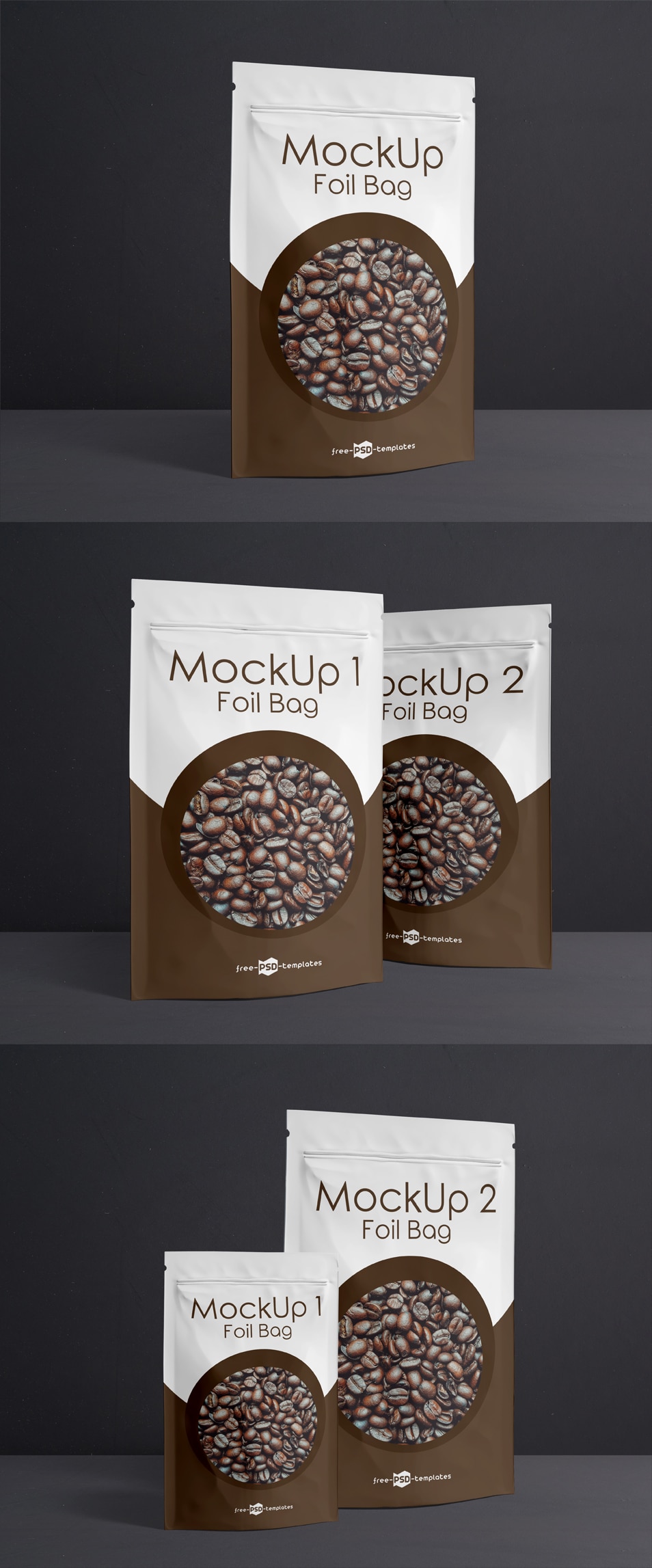 Download 3 Free Foil Bag Mock-ups In PSD » CSS Author