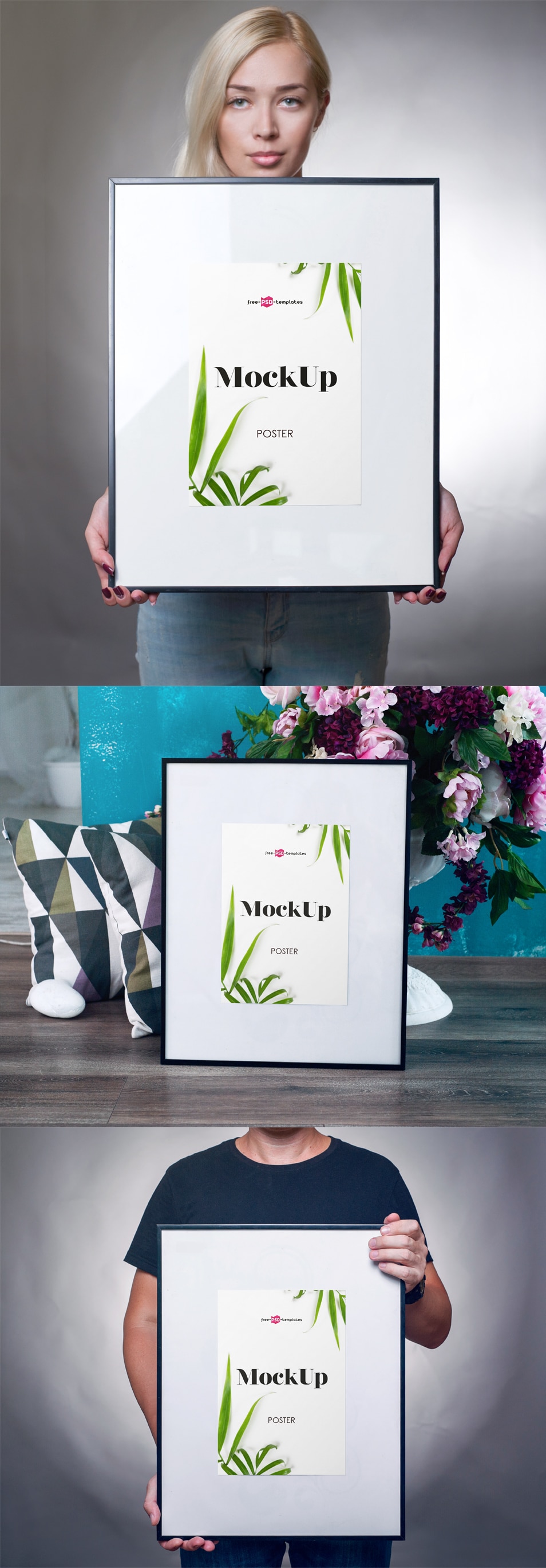 Download 3 Free Poster Mockups » CSS Author