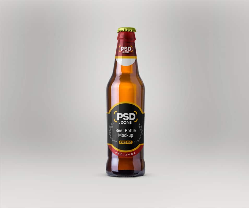 Download Beer Bottle Mockup Free PSD » CSS Author