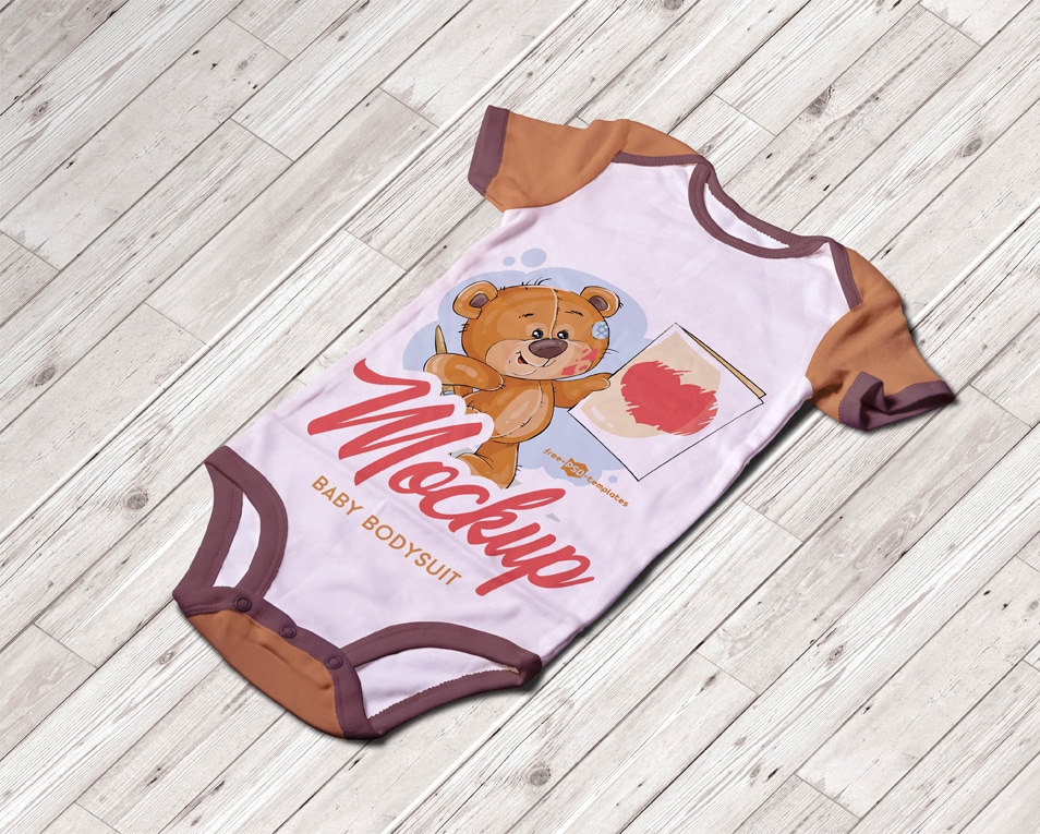 Download Free Baby Bodysuit Mock-up In PSD » CSS Author