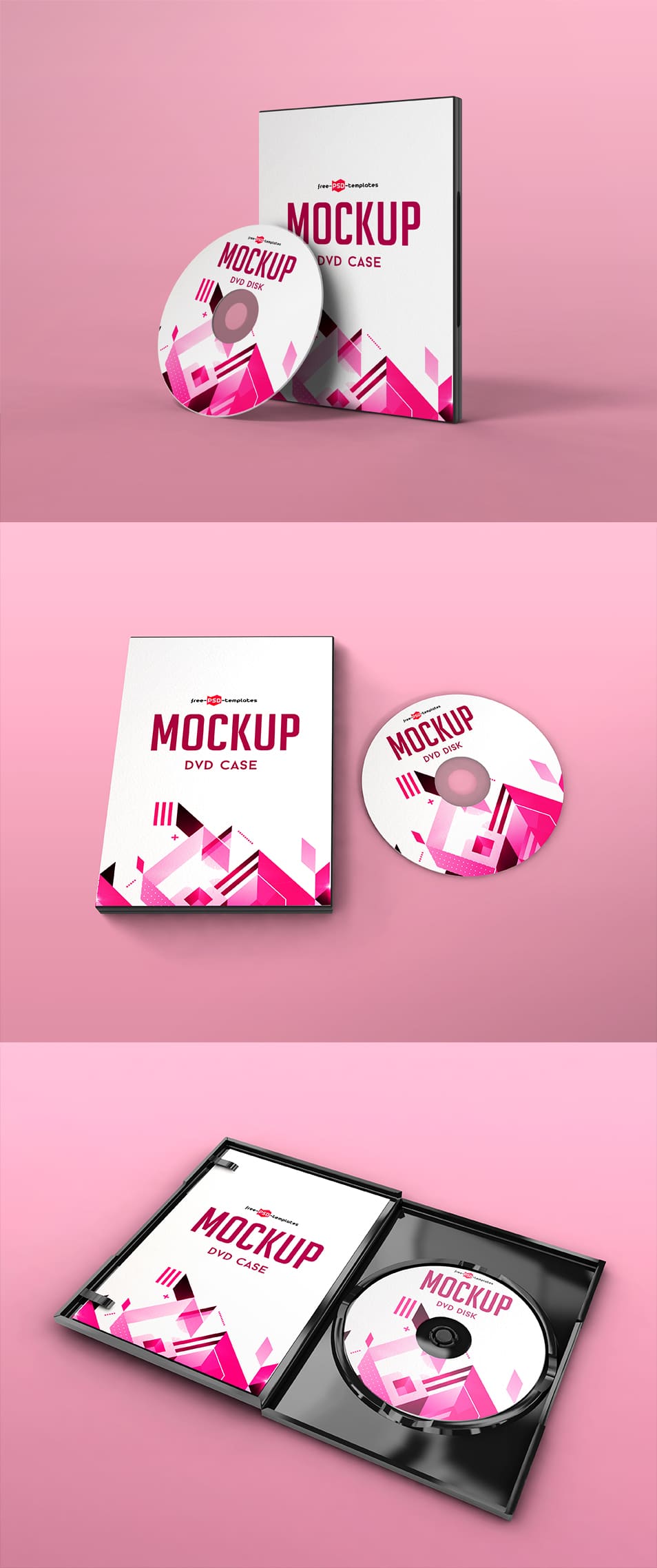Download Free DVD Case Mock-up In PSD » CSS Author PSD Mockup Templates