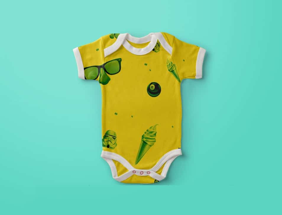 Download Free Mockups Baby Suit Presentation » CSS Author