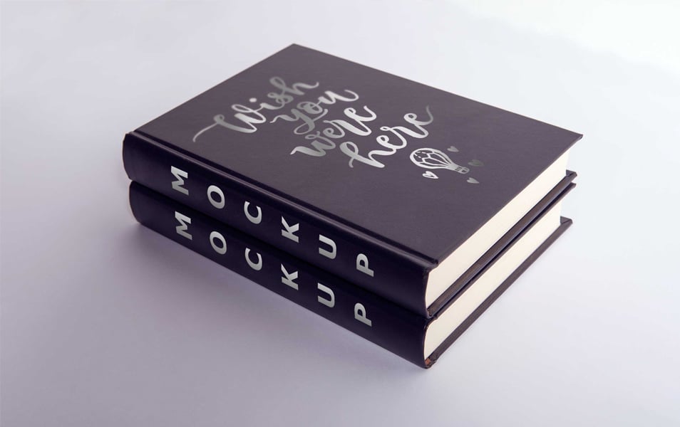 Download Free PSD Two Leather Book Front Cover Design Mockups » CSS ...