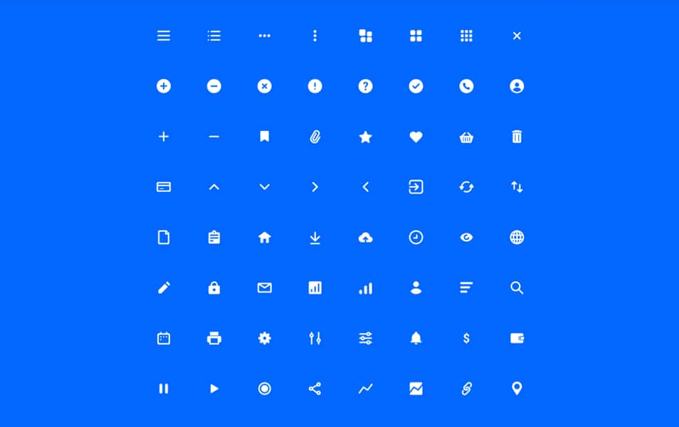 64 Free Essential Icons