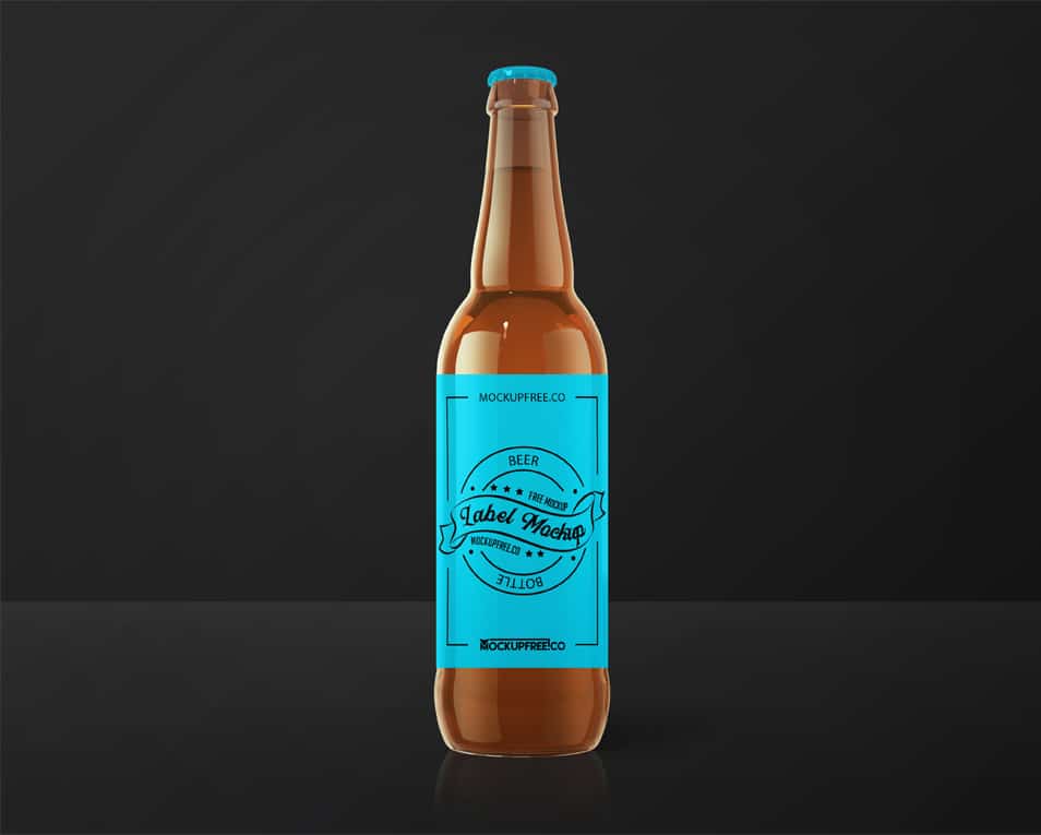 Download Beer Label Free PSD Mockup » CSS Author