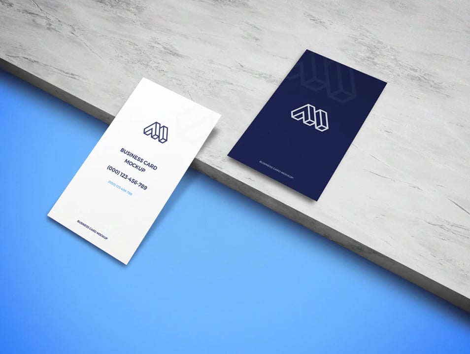 Download Business Cards On Ceramic Mockup » CSS Author