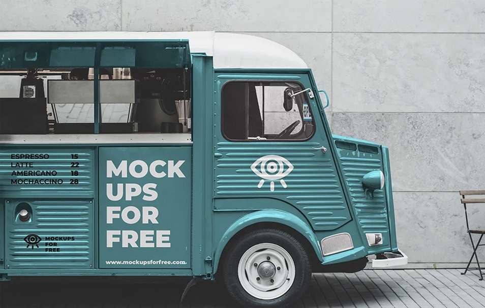 Download Coffee Bus Mockup » CSS Author