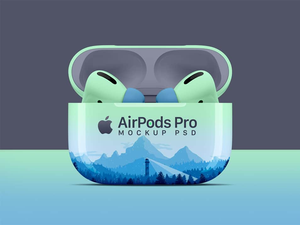 Download Free AirPods Pro Mockup PSD » CSS Author