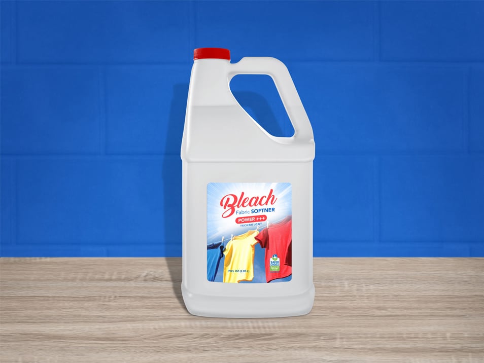 Download Free Bleach / Fabric Softener White Plastic Bottle Mockup PSD » CSS Author