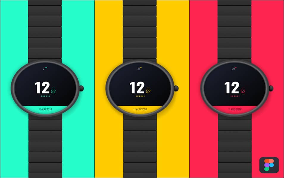 Free Digital Watch Mockup