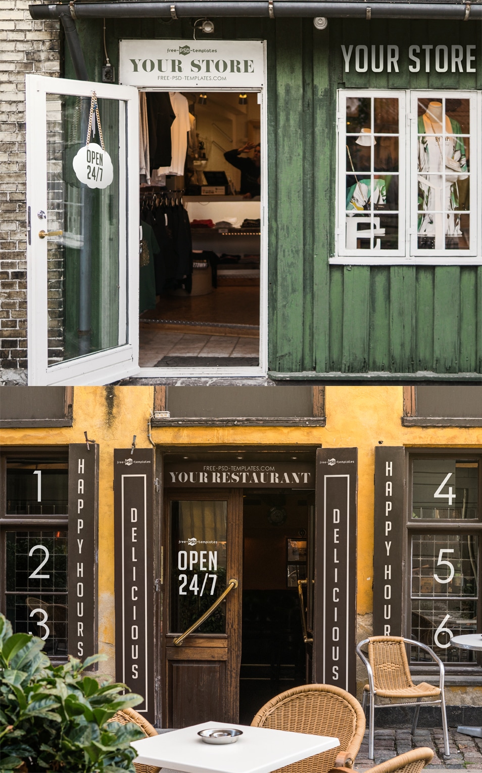 Free Facades And StoreFronts MockUps » CSS Author