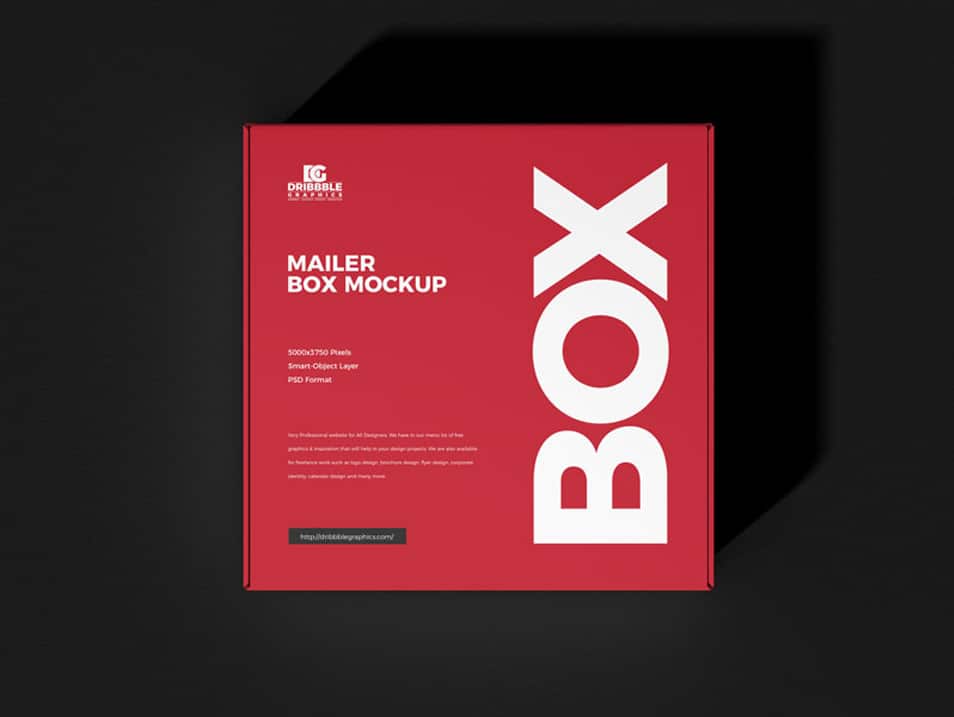 Download Free Mailer Box Mockup » CSS Author
