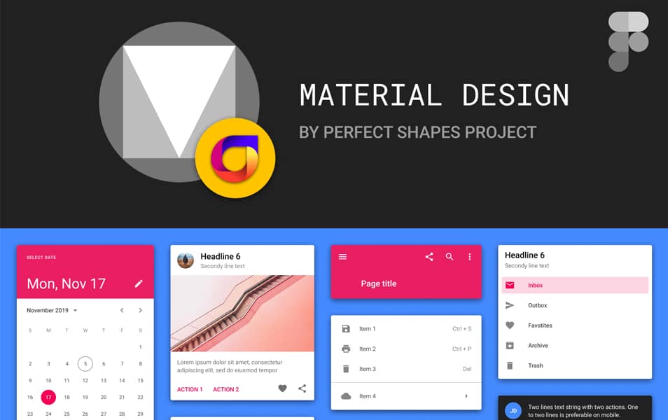 Free Material Design Kit For Figma