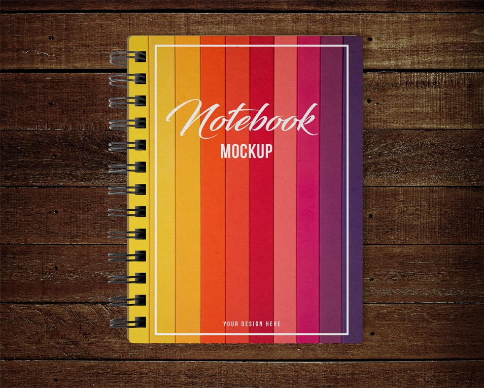 Free PSD Notebook Mockup » CSS Author