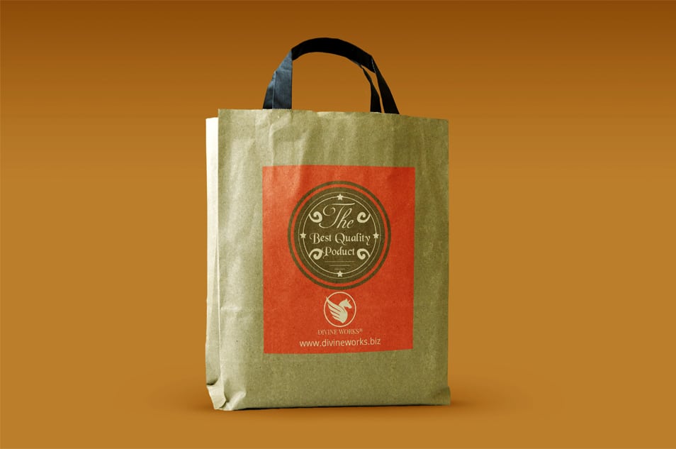 Download Free Paper Bag Mockup » CSS Author