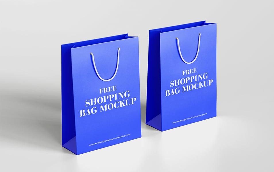 Download Free Shopping Bag Mockup » CSS Author