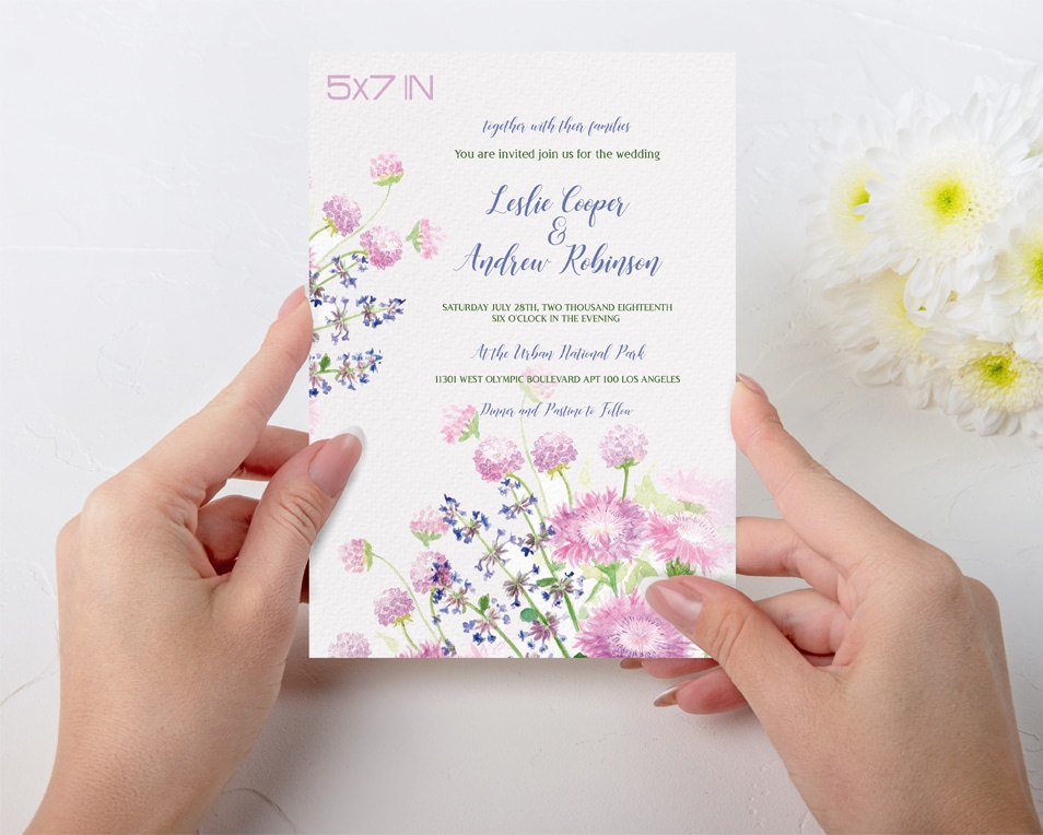 Download Free Wedding Invitation Held In Hands Mock-up In PSD » CSS ...