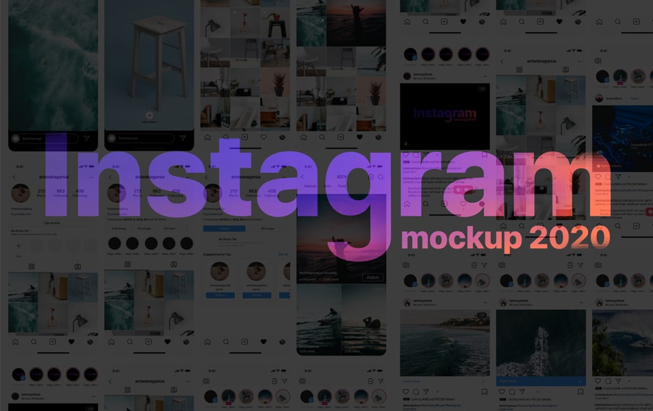 Instagram Mockup 2020