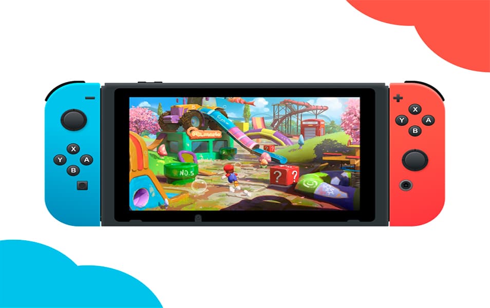 Nintendo Switch Figma Mockup