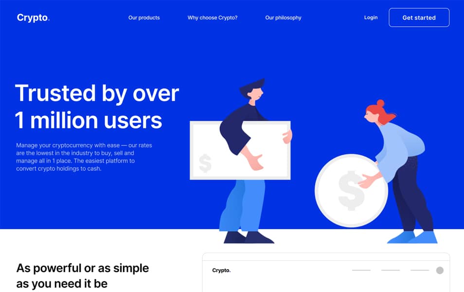 Saas Case Study Full Page Template