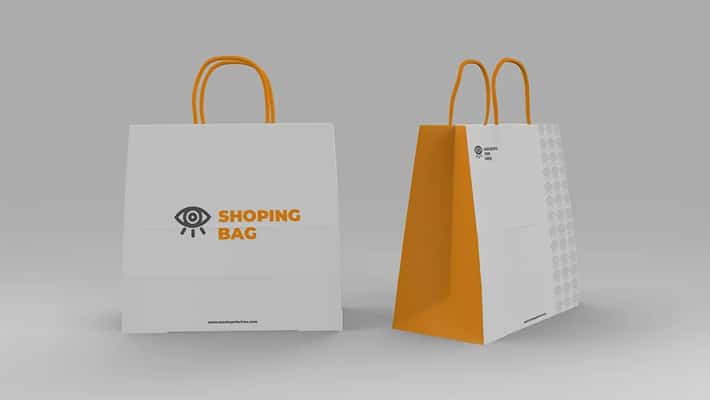 Download Shopping Bags Mockup » CSS Author