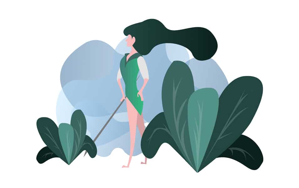 Forest Protector Illustration