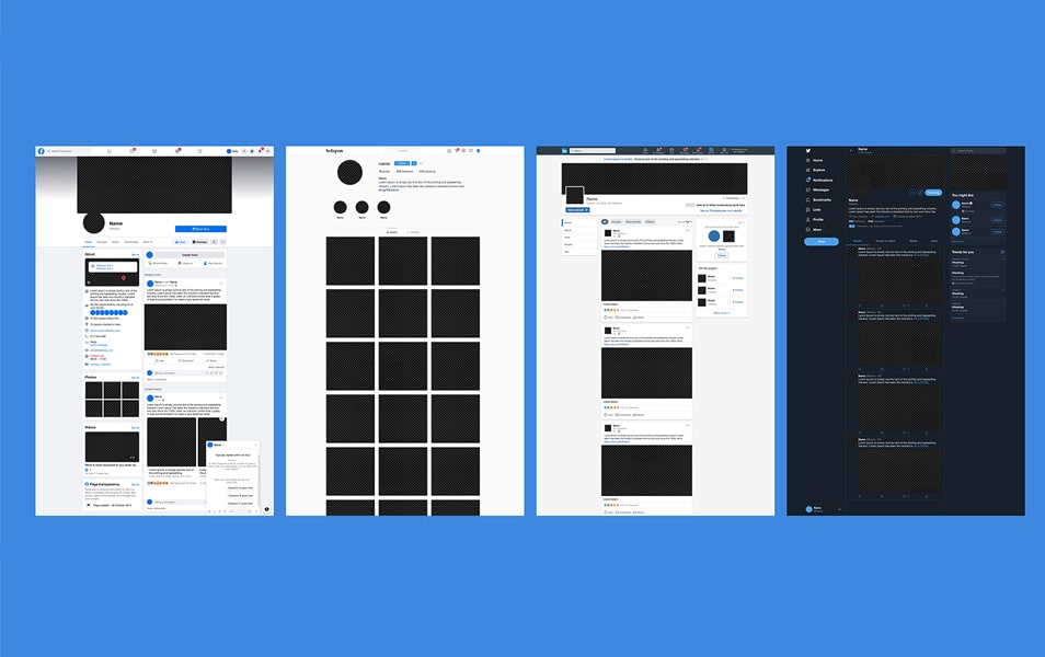 Download Free Figma File Social Websites Mockup » CSS Author
