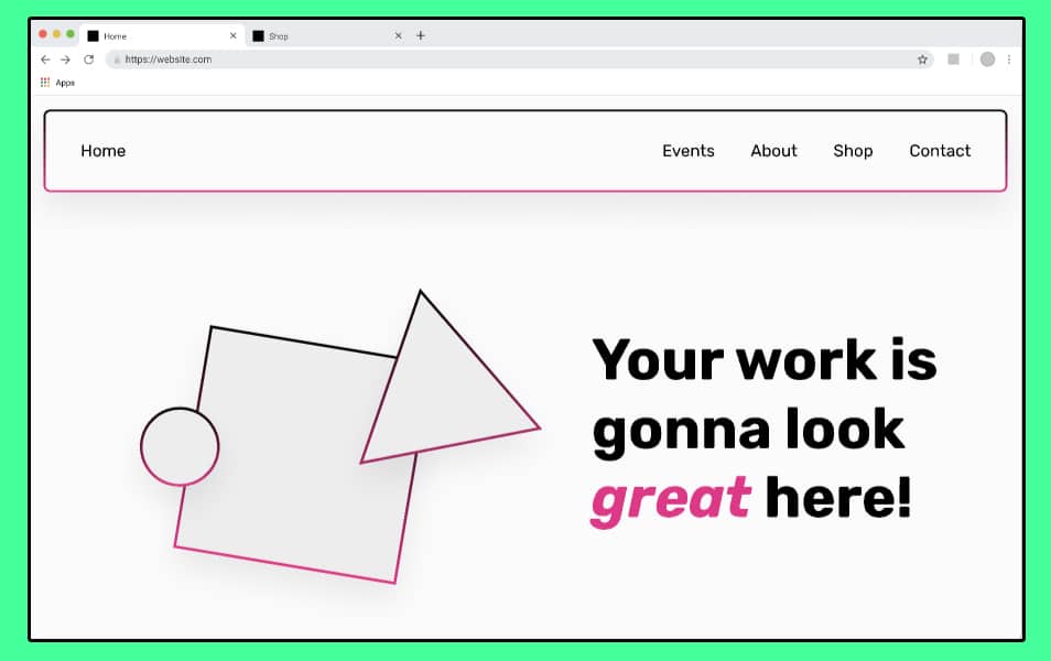 Free Figma Web Browser Mockups