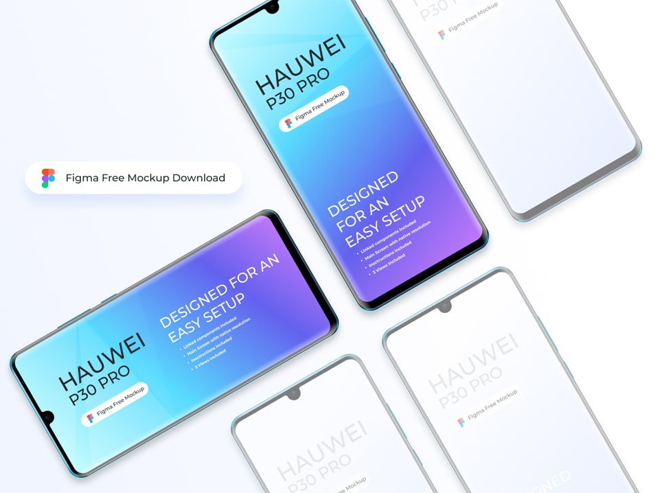 Free Huawei P30 Pro Figma Mockup » CSS Author