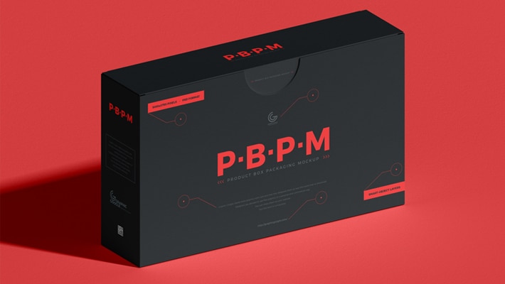 Download Free PSD Product Box Packaging Mockup » CSS Author
