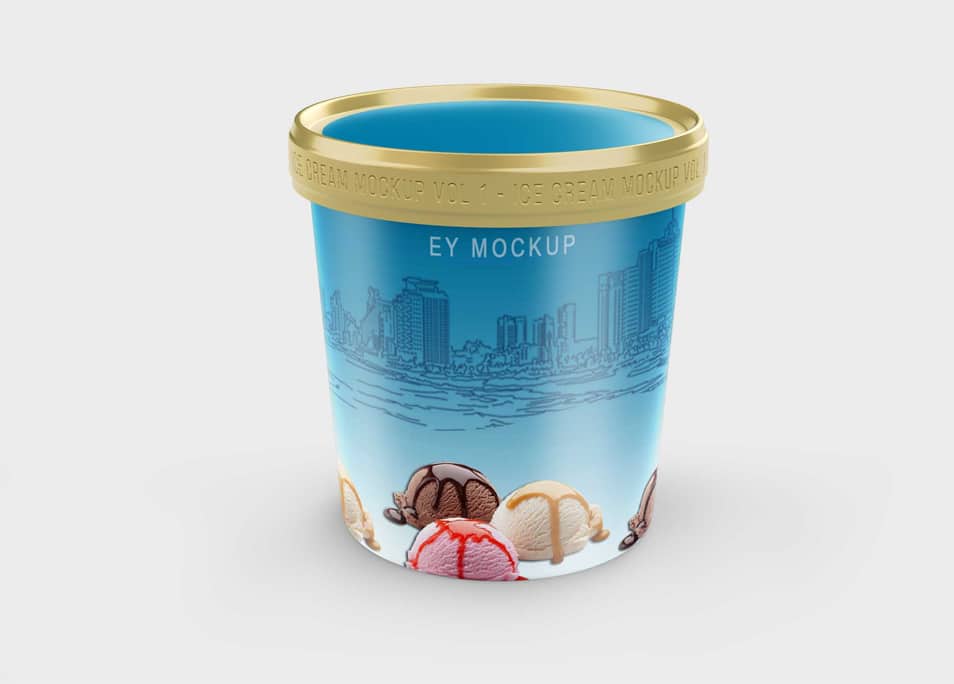 Download Free Plastic Set Ice Cream Mockup » CSS Author