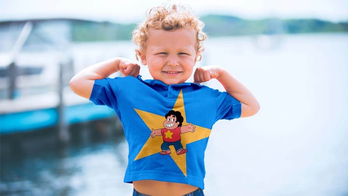 Download Free Short Sleeves Kids T-Shirt Mockup PSD » CSS Author