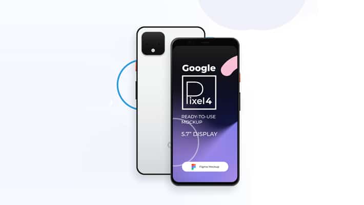 Download Google Pixel 4 Figma Mockup » CSS Author PSD Mockup Templates