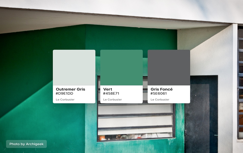 Le Corbusier Colours