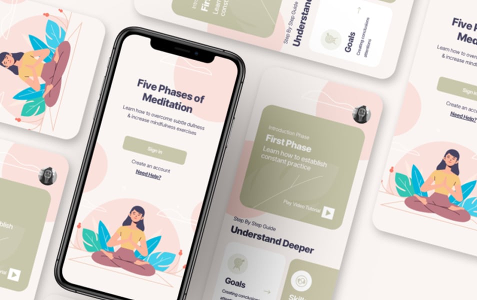 Meditation App UI